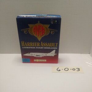 AV8B Harrier Assault Flight Simulation Domark PC Computer Game